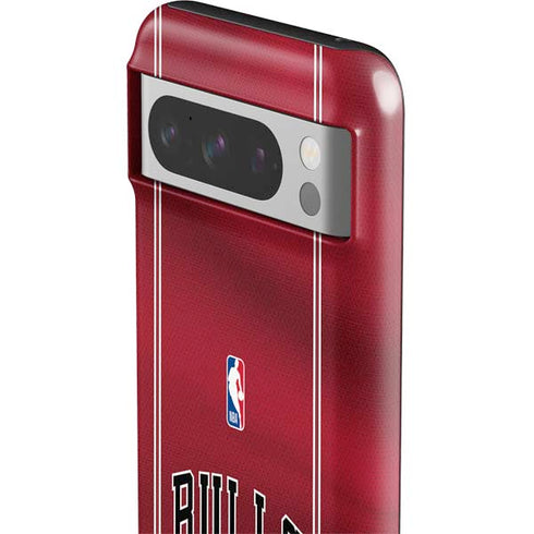 NBA Chicago Bulls Jersey Google Pixel 8 Pro Impact Case